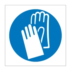 Safety Gloves Required Sign / Sticker