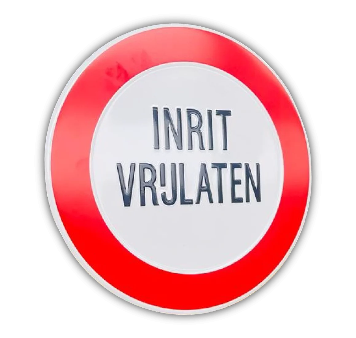 Bord inrit vrijlaten