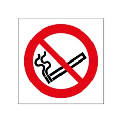 Verboden te roken / Roken niet toegestaan bord / sticker