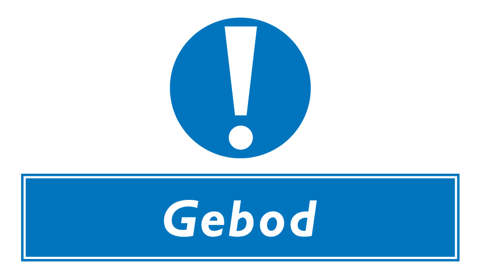 In deze ruimte is veiligheidskleding verplicht bord / sticker - Afbeelding 2