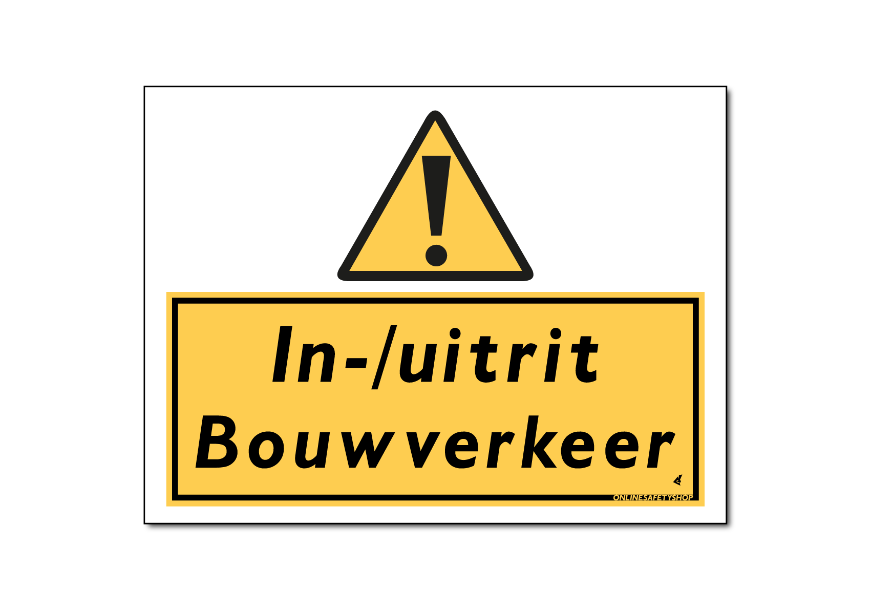 uitrit bouwverkeer
