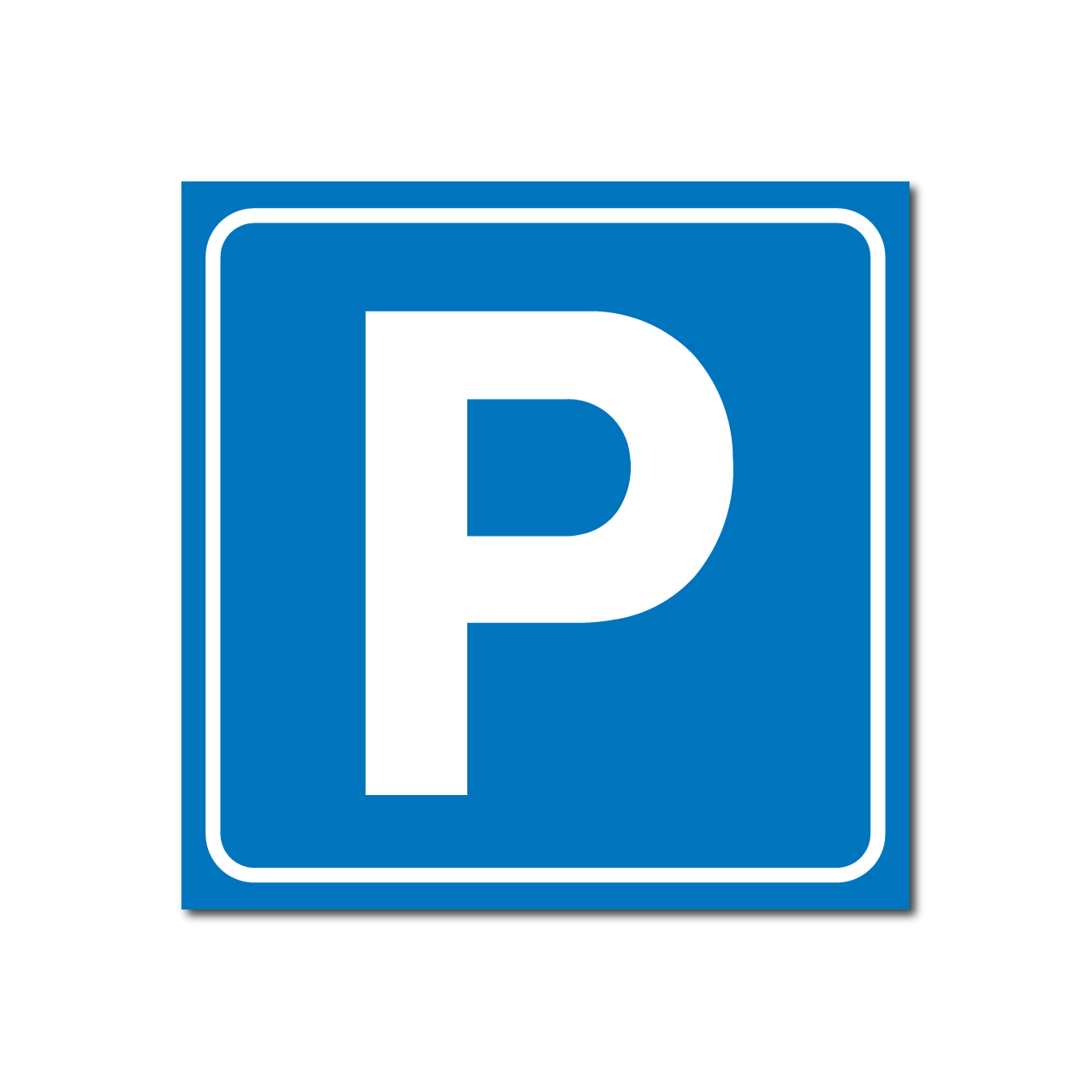 Parkeren bord / sticker