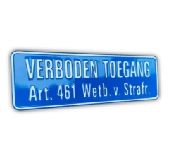 Art. 461 Aluminium geperst bord