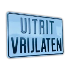 Uitrit vrijlaten aluminium geperst bord