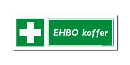 Pictogram EHBO-koffer bord / sticker