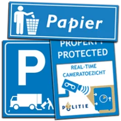 Gebodsborden / Stickers