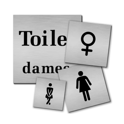 Deurbordje Toilet dames
