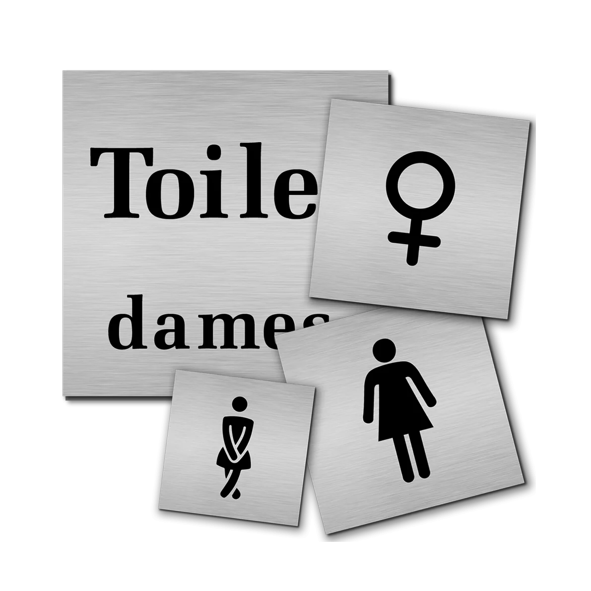 Deurbordje Toilet Dames