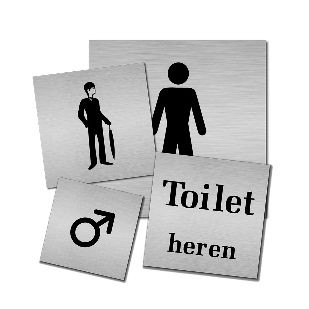 Deurbordje Toilet Heren