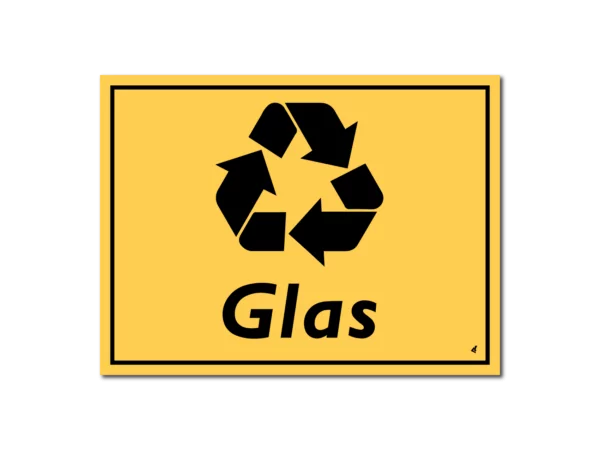 Recyclingsbord Glas