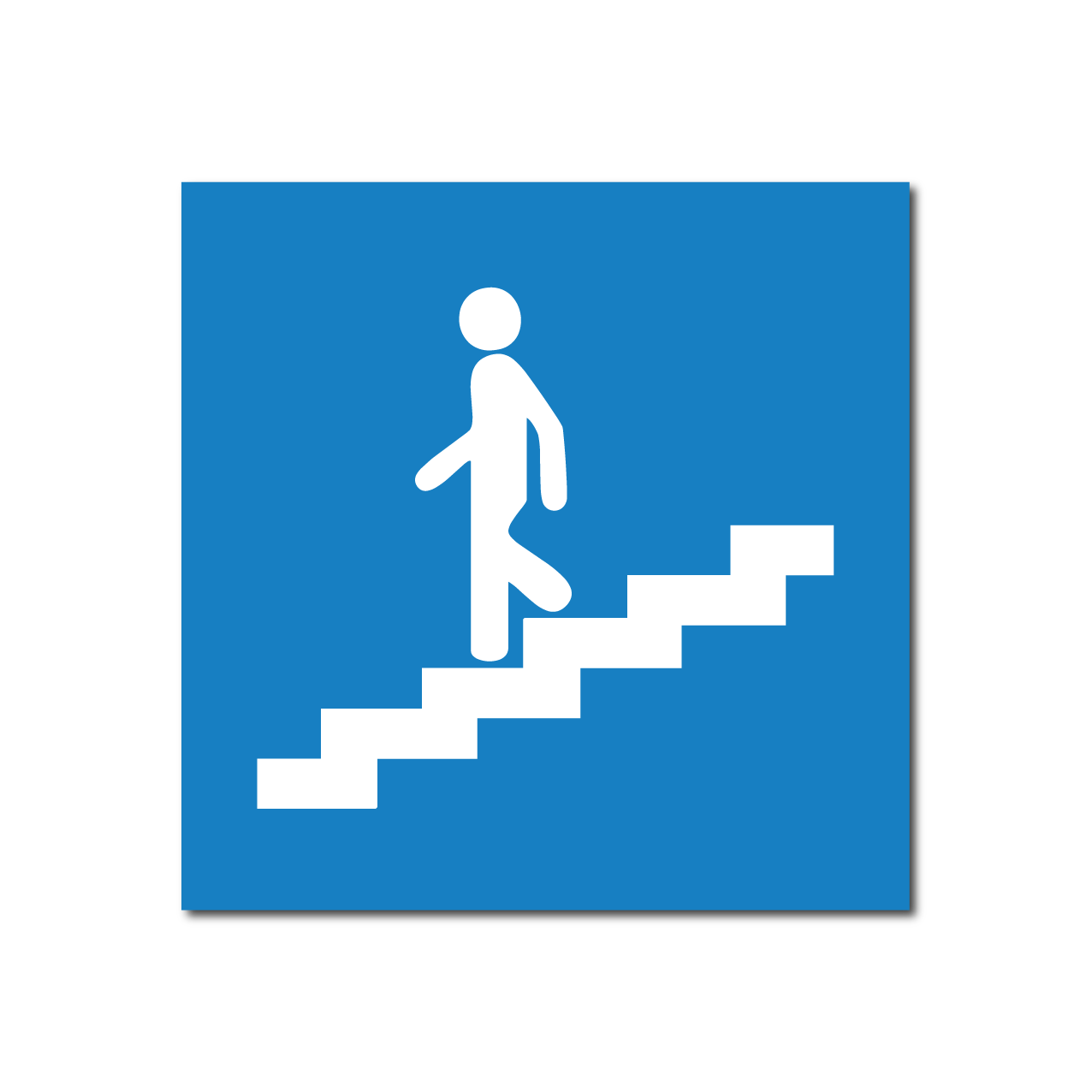 Trap af bord/sticker