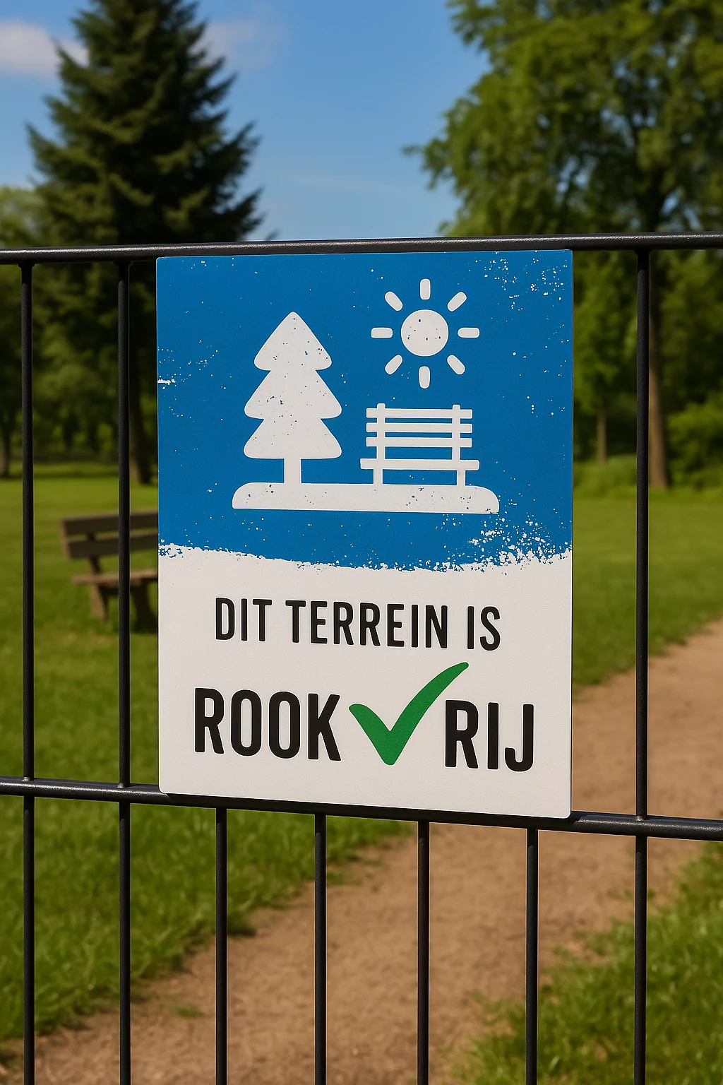 rookvrij terrein